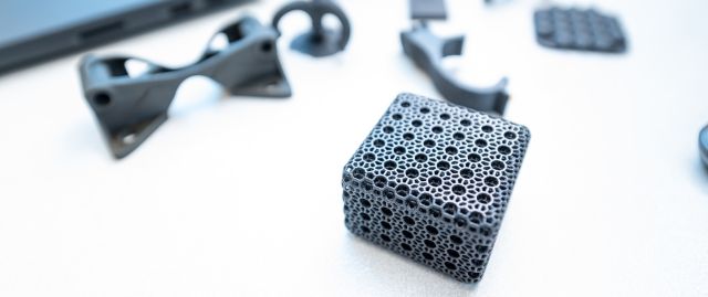 Parts printed on the Carbon M2